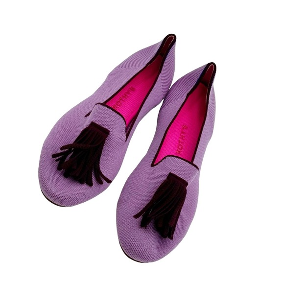 Rothy's Limited Edition The Merino Wool Tassel Slip On Loafer Flat Size W9 NWOB - Picture 3 of 9